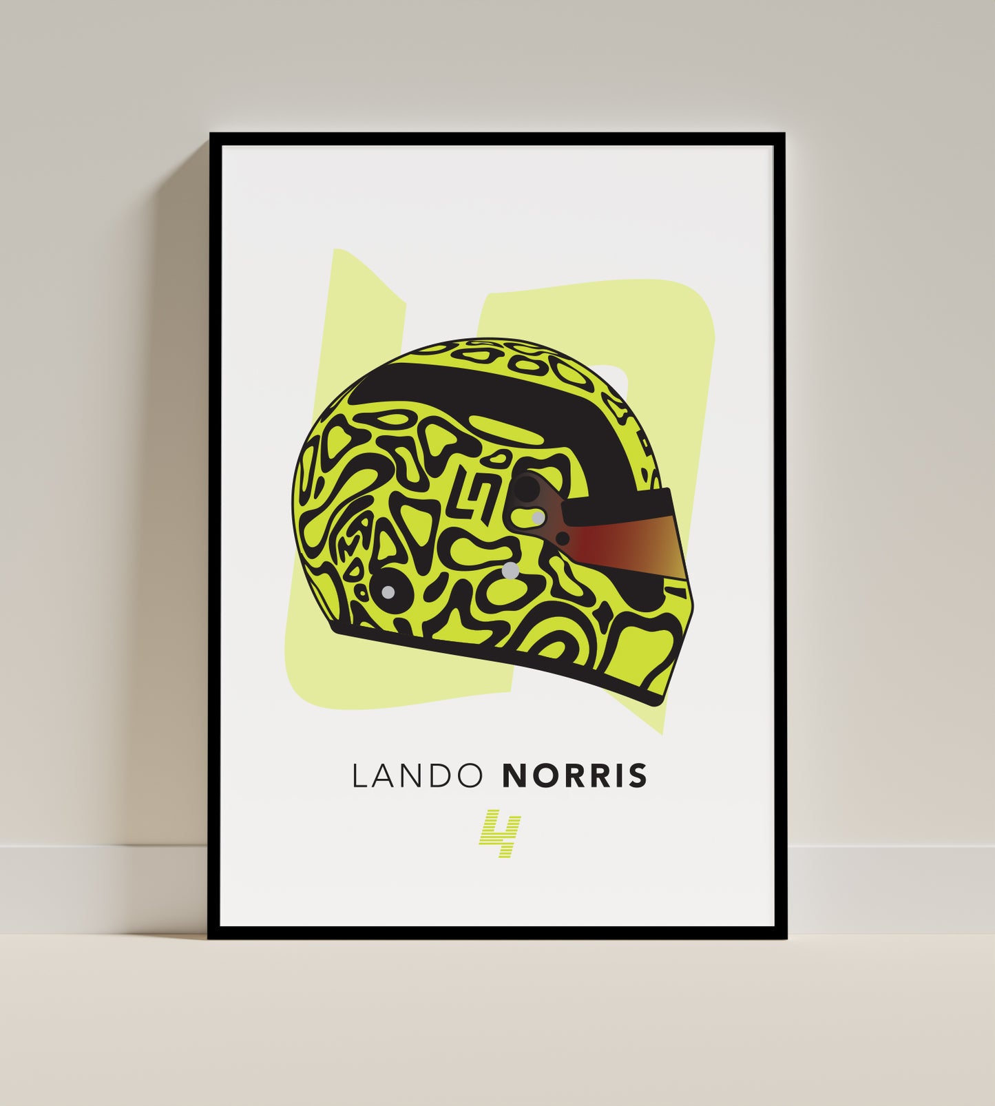 Lando Norris Helmet | F1 Print