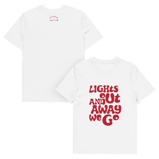 Lights Out And Away We Go | T-Shirt